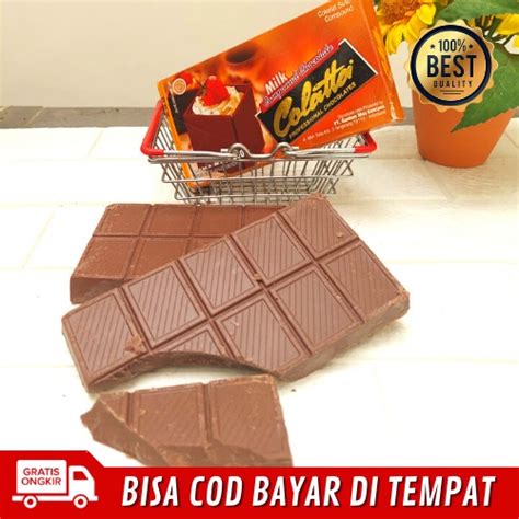 Jual Coklat Colatta Milk Batangan Chocolate Compound Patahan 500g