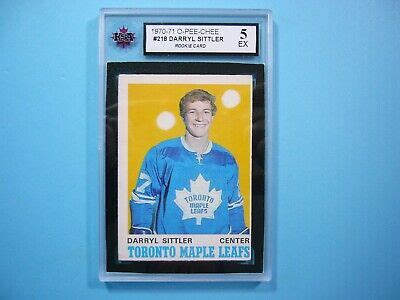 O Pee Chee Nhl Hockey Card Darryl Sittler Rookie Ksa Ex