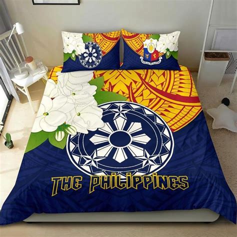 Aio Pride The Philippines Piece Duvet Cover Set Filipino Sampaguit