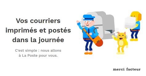 Merci Facteur Postez Votre Courrier Sans Sortir De Chez Vous