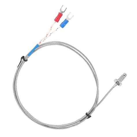 Woh Thermocouple De Type K Vis M Filetage Fin Type K Fil Du Capteur