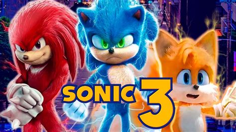 La saga continúa Esta es la primera imagen oficial de Sonic 3