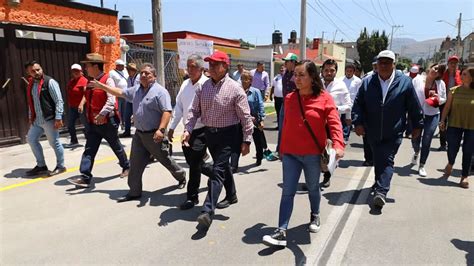 Entrega Rodr Guez Hurtado Calles Repavimentadas En Diversos