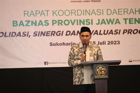 Optimalkan Kinerja Gus Yasin Minta Baznas Kabupaten Kota Perkuat