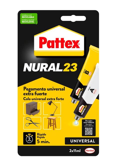 Pattex Nural 23 Tubo 22 Mlpegamento Rápido Y Extra Fuerte De Uso