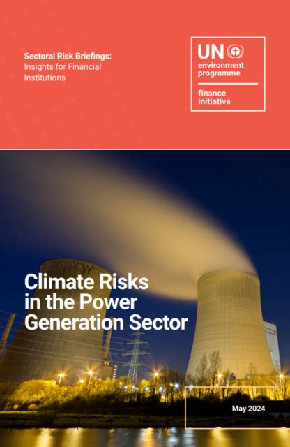 Climate Risks In The Power Generation Sector United Nations