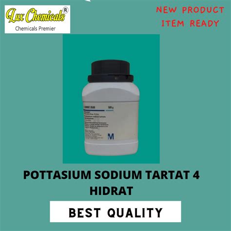 Jual KALIUM NATRIUM TARTRAT TETRAHIDRAT PRO ANALISA MERCK 5 GR DAN 10