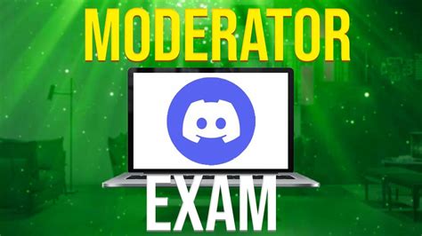 Discord Moderator Exam Become A Better Mod Youtube