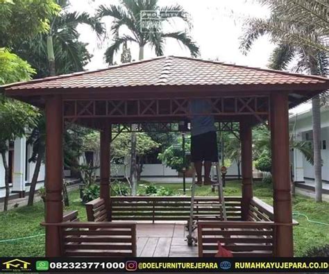 Atap Gazebo Modern 2023 2024 - www.rumahkayujepara.co.id