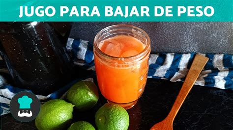 JUGO De ZANAHORIA Para ADELGAZAR El ABDOMEN Jugos Para Adelgazar