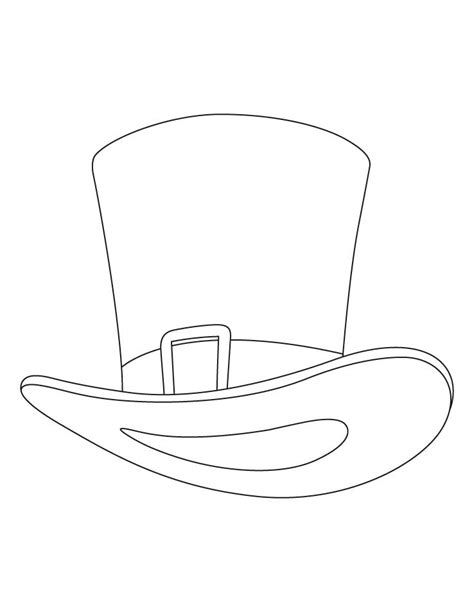 Uncle Sams Hat Coloring Page Sketch Coloring Page