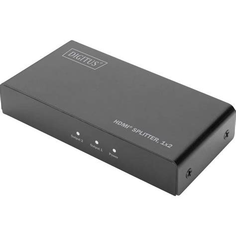 Digitus 4k Hdmi Splitter 1x2 4k2k Uhd60hz Edid Hdr Hdmi Adapter