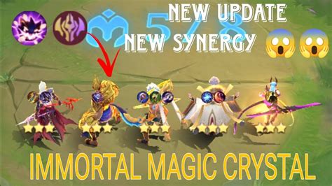 NEW UPDATE NEW SYNERGY IMMORTAL MAGIC CRYSTALS THARZ SKILL 3 BEST