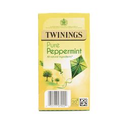 Twinings Pure Peppermint Enveloped Tea Bags Office Groceries