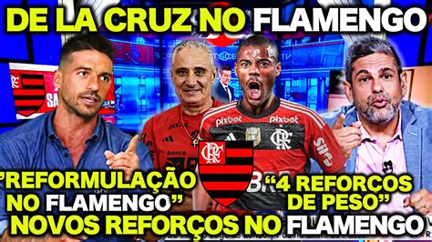 NOVOS REFORÇOS no FLAMENGO para a TEMPORADA 2024 DE LA CRUZ VEM AÍ