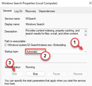 Fix Windows Search Not Working