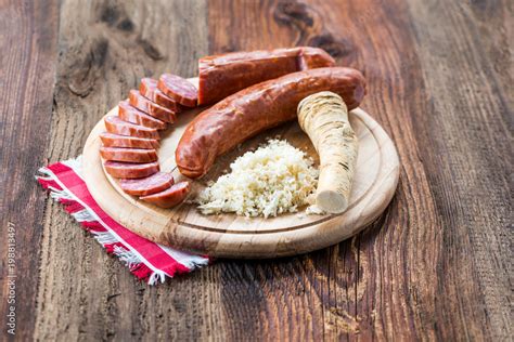 Brettljausn Wurst und Käse Platte Jause Stock Foto Adobe Stock