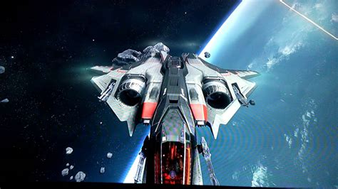 Star Citizen Aegis Sabre Free Flight Mode Youtube