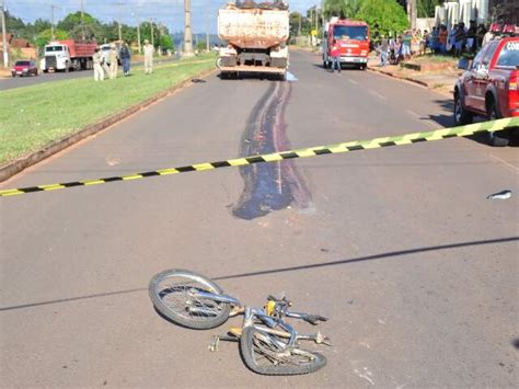 Crian A Morre Atropelada Por Caminh O Na Sa Da Para Cuiab Capital