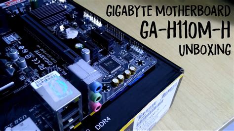 Unboxing Gigabyte H110M H Rev 1.0 - YouTube