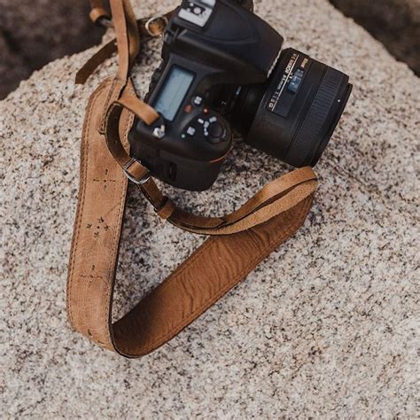 Leather camera strap brown leather strap – Artofit