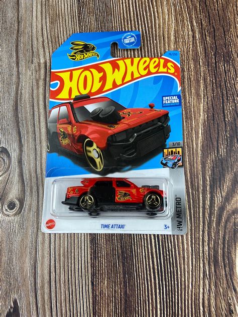 Hot Wheels NIB Time Attaxi Hot Wheels Metro Mattel Cars Etsy