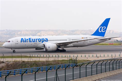 Air Europa Boeing Dreamliner Ec Mns Photo Netairspace