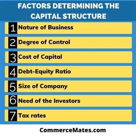 Capital Structure Definition Components Factors Importance