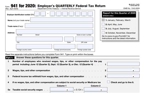 IRS Form 941: What Is It?