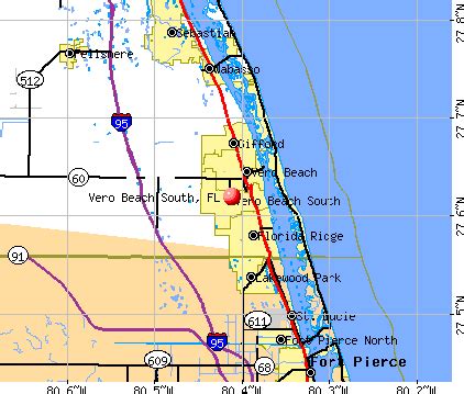 Map Of Florida Vero Beach Fl United States Map