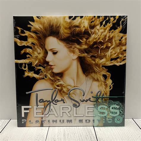 Taylor Swift Fearless Platinum Edition Album Cover