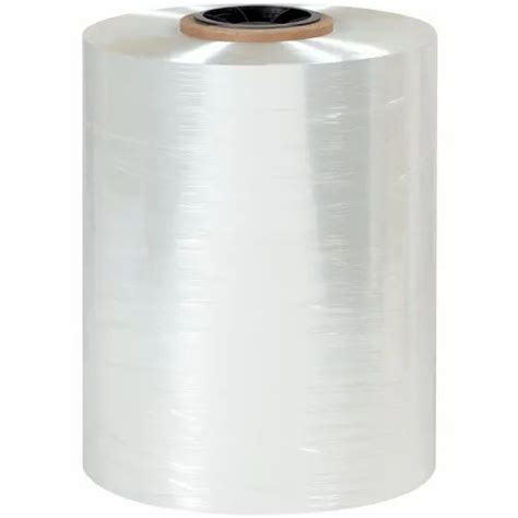 Plain Polyolefin Shrink Film Roll For Packaging Packaging Size 25 Kg