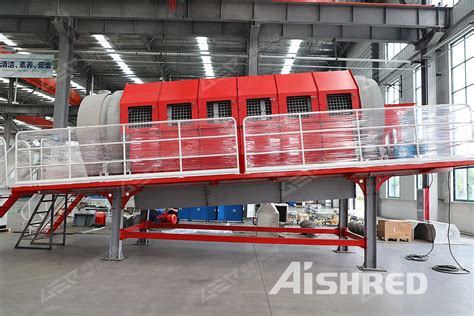 AIShred RDF System Eats 20 Tons Of C I Waste Per Hour Spit Out