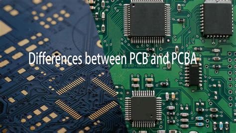 What Is The Difference Between Pcb And Pcba