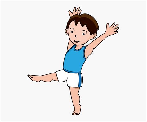 Gymnastics Clipart Galore Boy Gymnastics Clip Art Hd Png Download