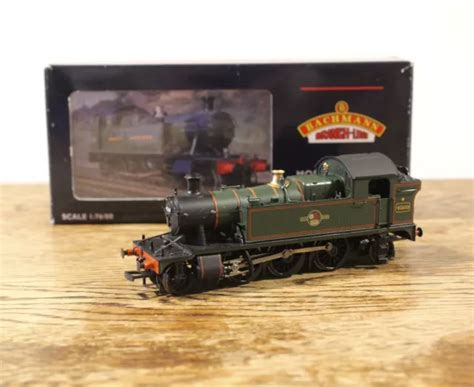 BACHMANN OO GAUGE 32 125A BR 45XX Tank No 4569 BR Lined Green Late