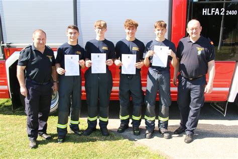 Erprobung Der Feuerwehrjugend Freiwillige Feuerwehr Senftenberg