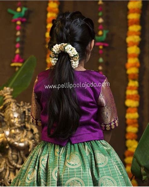 14+ Stunning Indian Hairstyles For Kids Girls