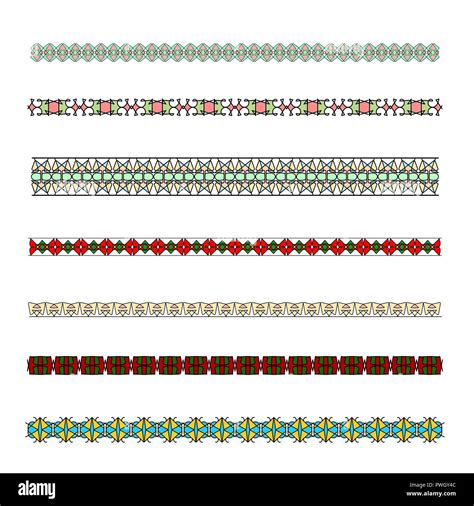 Colorful Decorative Borders