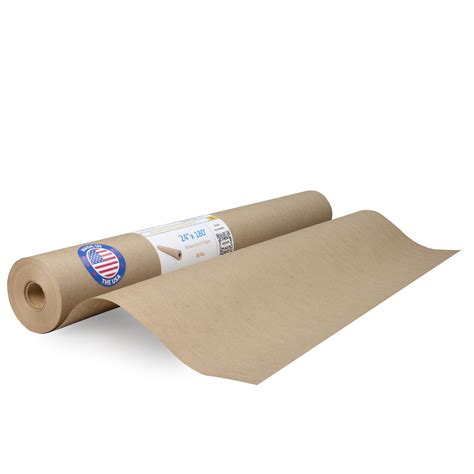 Idl Packaging X Feet Brown Kraft Paper Roll Lb