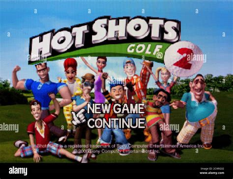 Hot Shots Golf 2 Sony Playstation 1 Ps1 Psx Editorial Use Only