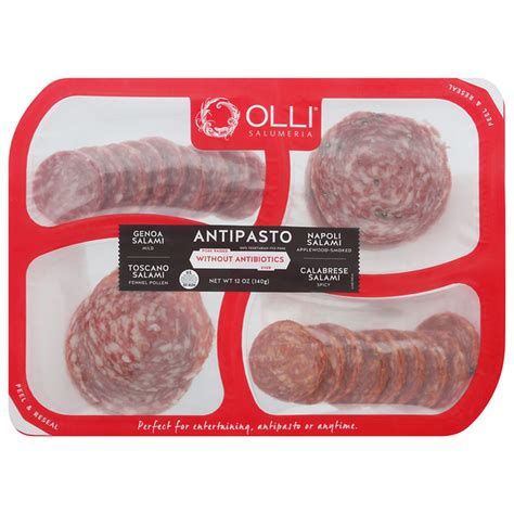 Olli Salumeria Antipasto Genoa Napoli Toscano And Calabrese Salami 12