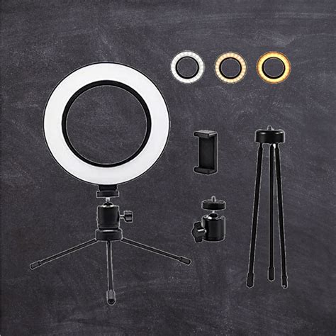 Ring Light Mesa Polegadas Trip Cm Wilk Shop