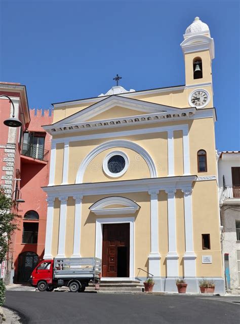 Barano D Ischia Chiesa Settecentesca Di San Rocco Stock Image Image