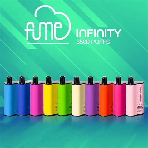 Fume Infinity Disposable Vape 5 Salt Nicotine 3500 Puffs Vape Puffer