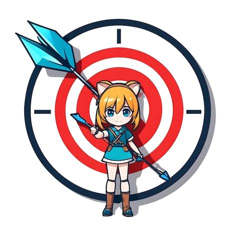 Premium Photo Bullseye Icon Target Goal Success Aim Direct Hit