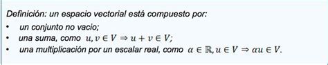 Espacios Vectoriales Calculisto Resúmenes y Clases de Cálculo