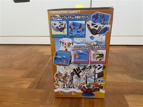 Bandai One Piece Pirate Ship Thousand Sunny DX Set Korea Ver 2009