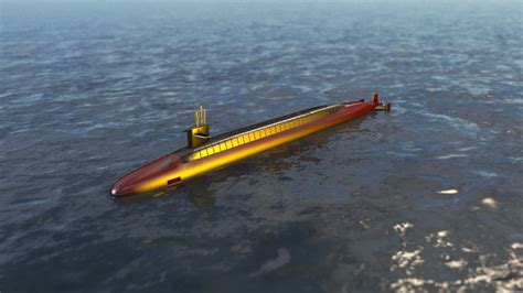 3D uss ohio submarine - TurboSquid 1460504