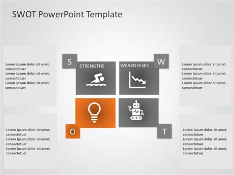 #SWOT #PowerPoint #Template | Marketing strategy template, Swot ...